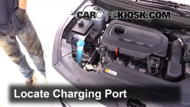 2015 Hyundai Sonata SE 2.4L 4 Cyl. Climatisation Ajouter du réfrigérant